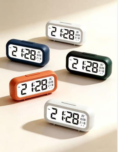 Reloj digital LCD rectangular de pantalla grande HL-8865