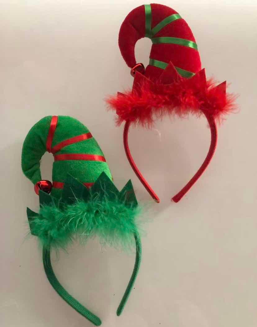 Cintillo navideño con gorro de duende KQ26-193
