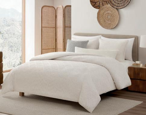 Set de plumón beige de 200 x 200 cm, 3 piezas