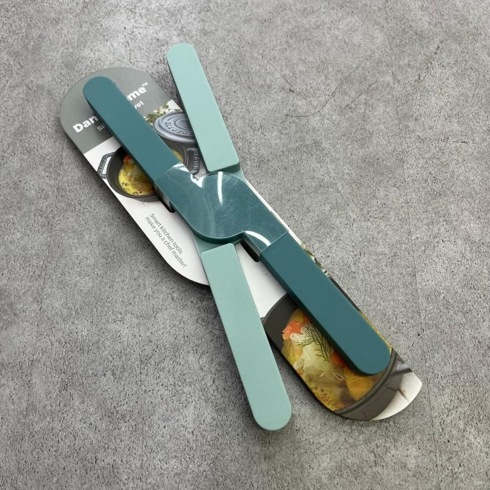 Posaollas plegable de silicona de 20 cm