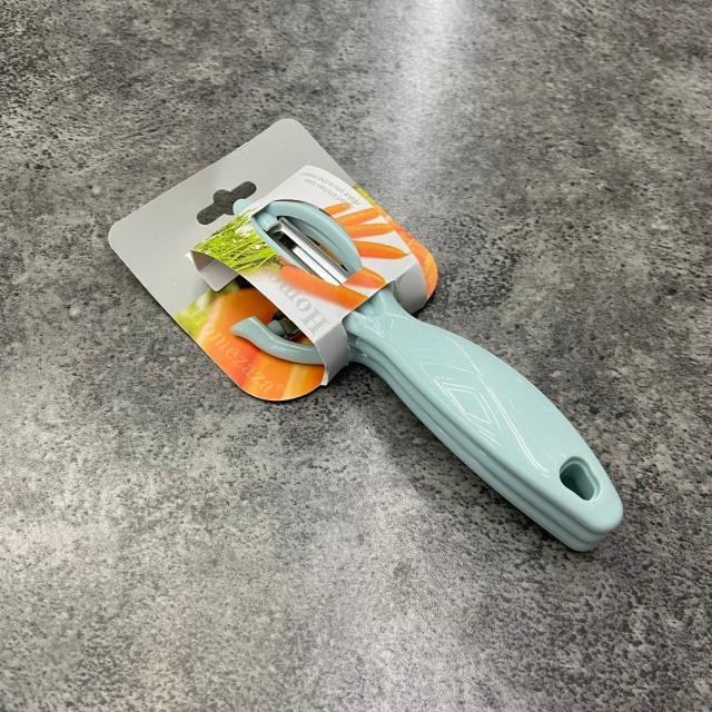 Pelador multifunción de 3 piezas de acero y PP de 19 cm