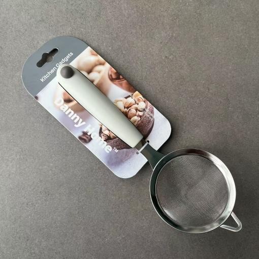 Colador de té de acero inoxidable y PP de 24 cm