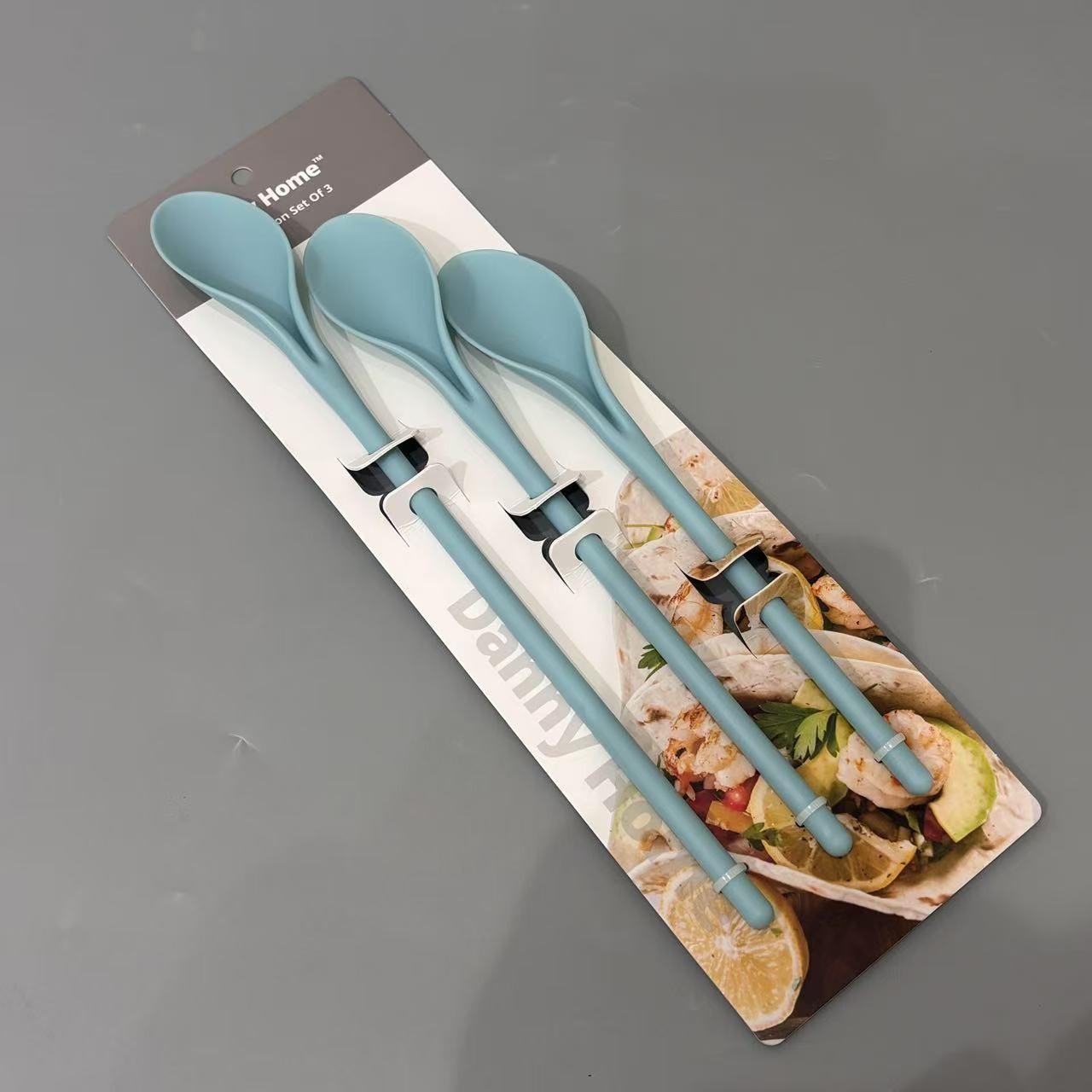 Set de 3 utensilios para ensalada de polipropileno