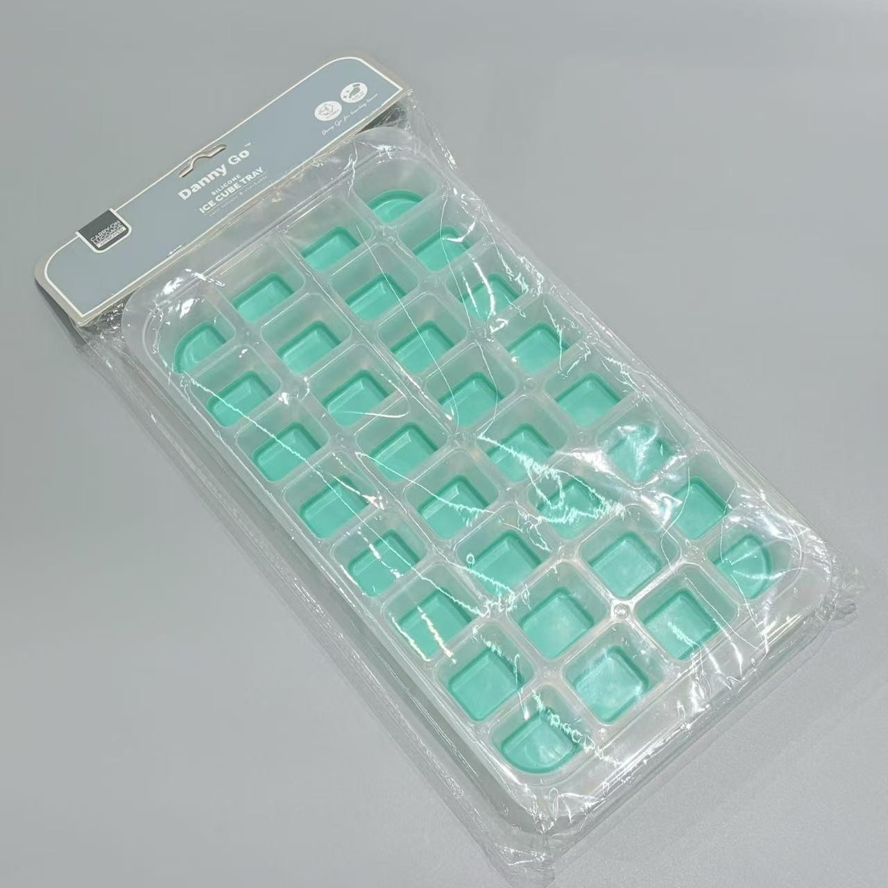 Cubetera de PP y silicona de 22,5 x 18 x 3,5 cm