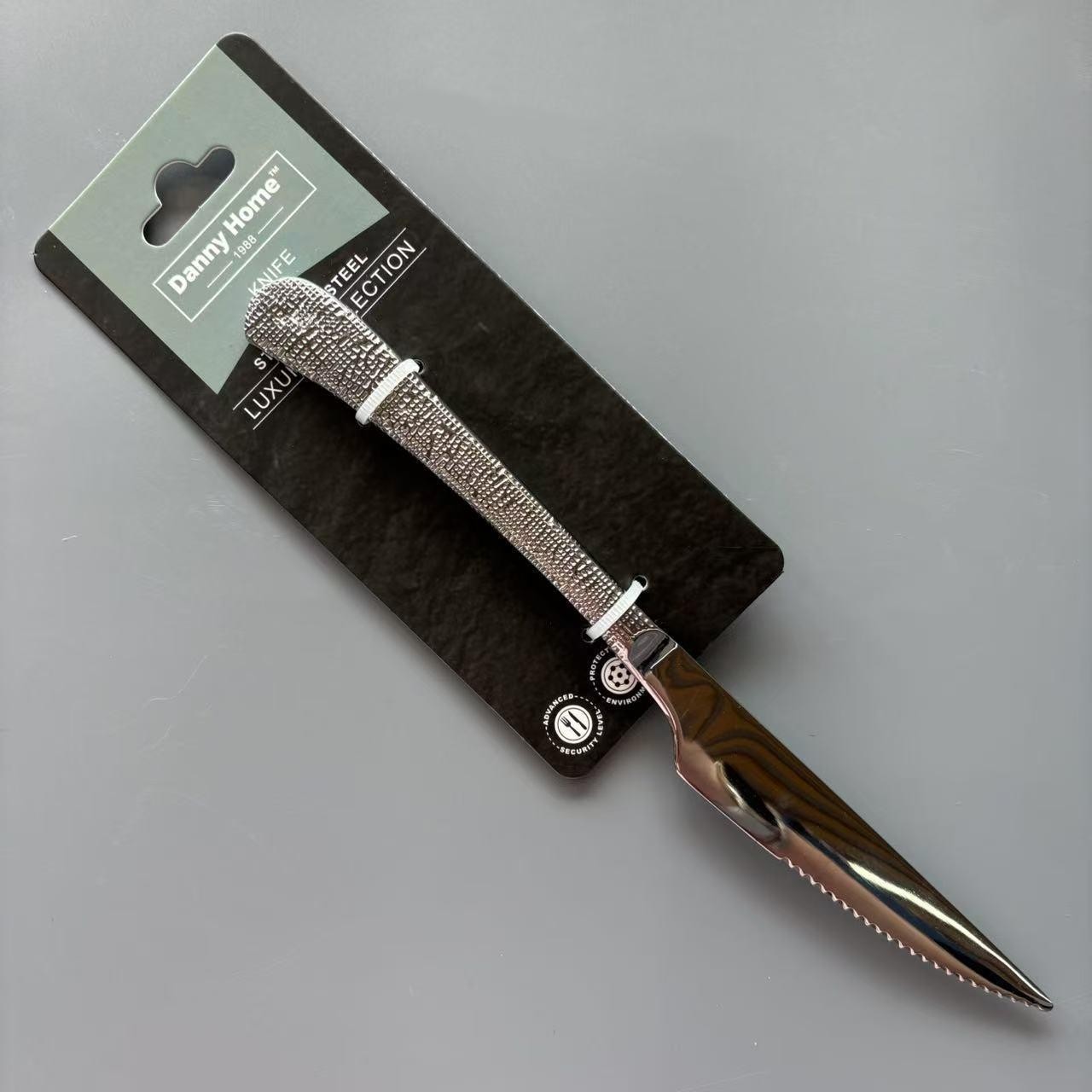 Cuchillo de mesa de acero inoxidable 430 de 23,1 cm