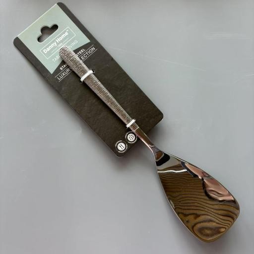 Cuchara de servir de acero inoxidable 430 de 26,4 x 6,1 cm