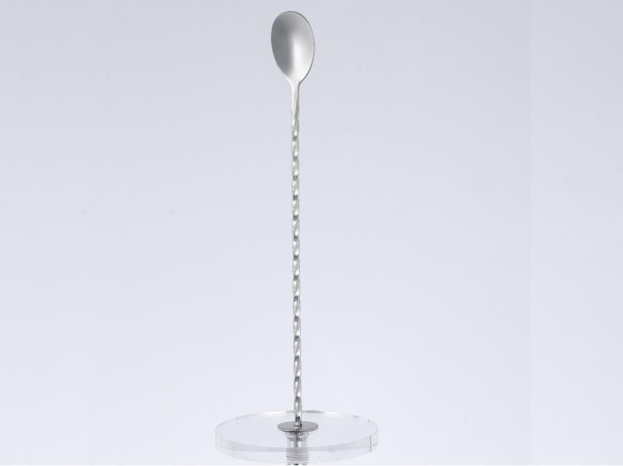 Cuchara para cócteles de acero inoxidable de 25,5 cm
